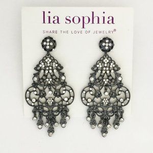 Lia Sophia Candelabra Chandelier Earrings